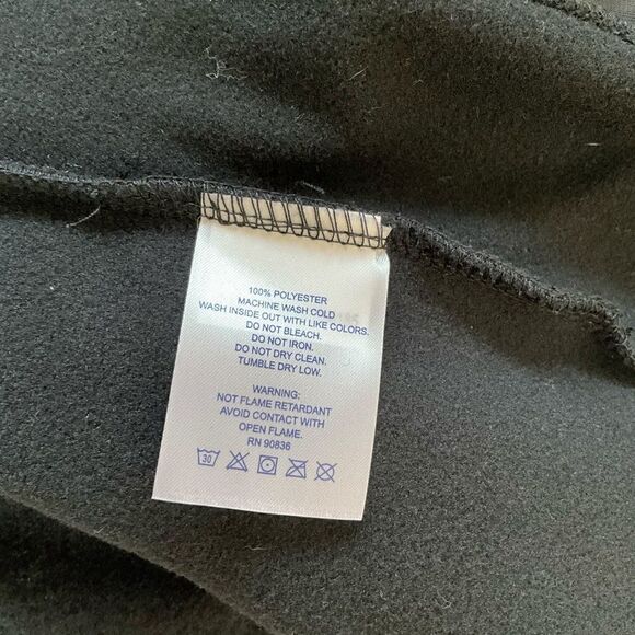 Port Authority Women's Fleece Vest Size XXL Black Zip Front - Picture 14 of 14